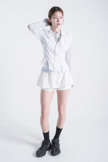 PANTS ON SKIRT
